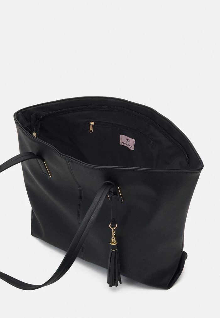 Sacs ANNA FIELD Anna Field Tote Bag Noir Femme | UCO-0061412